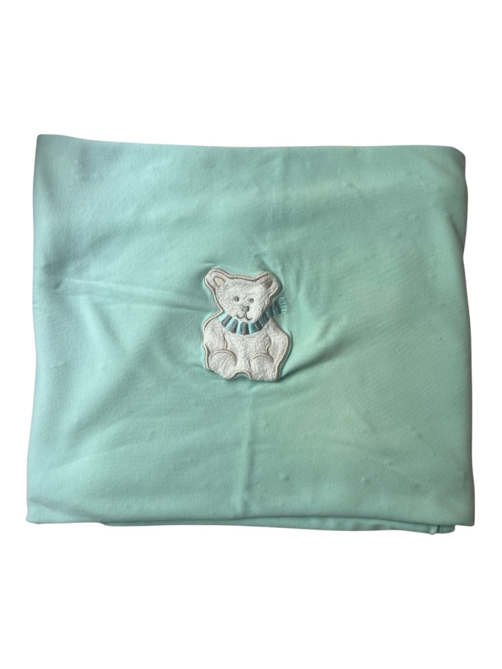 Vintage 90s Gymboree Polar Bear Baby Blanket